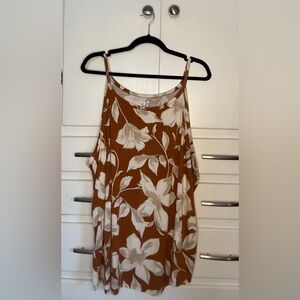 24/7 by Maurices Floral Print Women's Plus Size Top